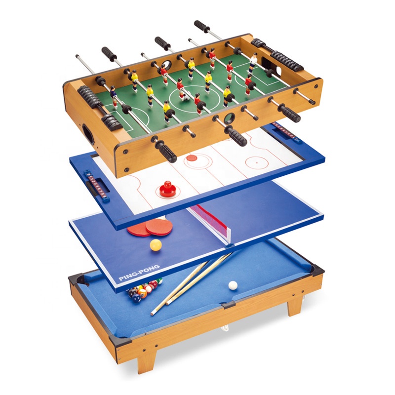 Table Tennis Game - 4 in 1 Mini Game Table,