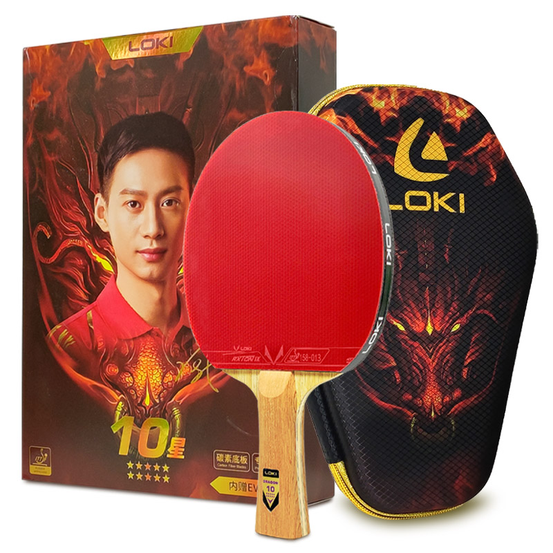 Table Tennis Zhang Jike - Original LOKI Table Tennis Racket Dragon