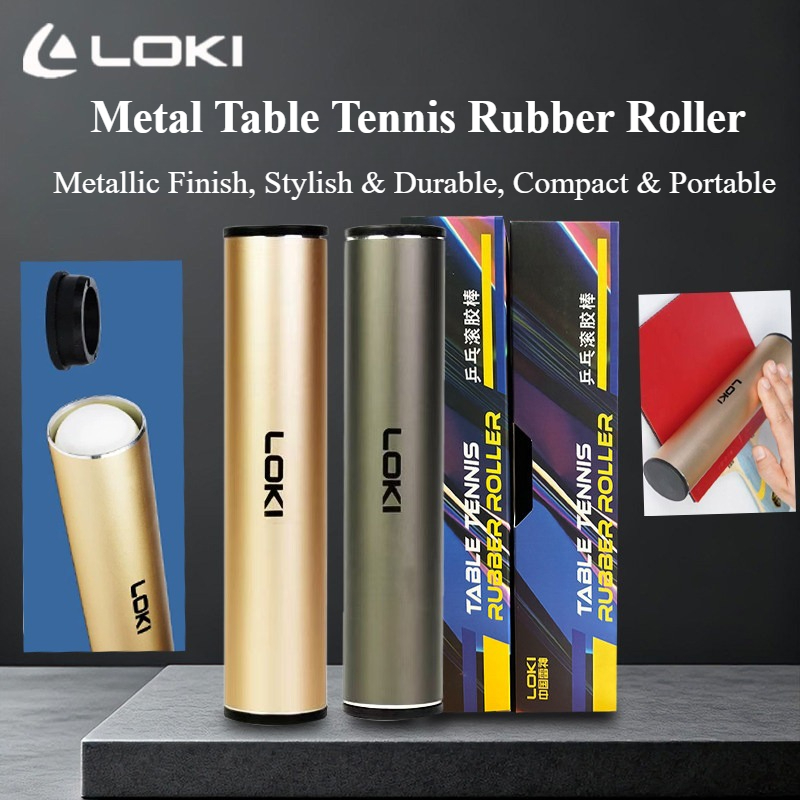 Table Tennis Zlc - LOKI Metal Table Tennis Rubber Roller