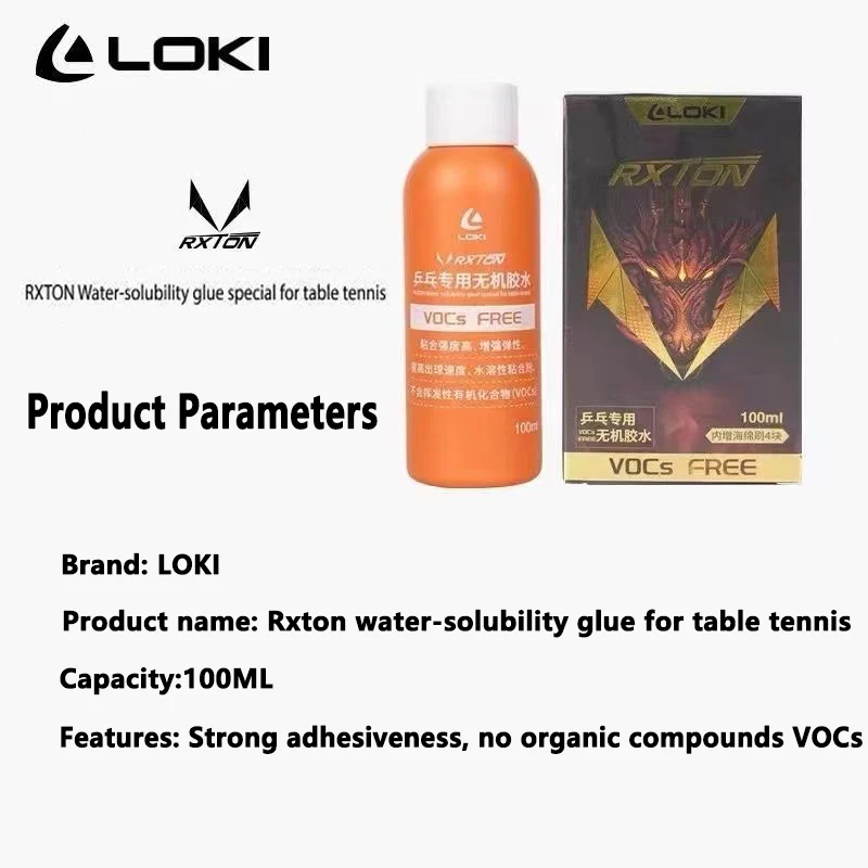 LOKI Waterbased Glue 100ml Wat - Table Tennis Bat recension och pris