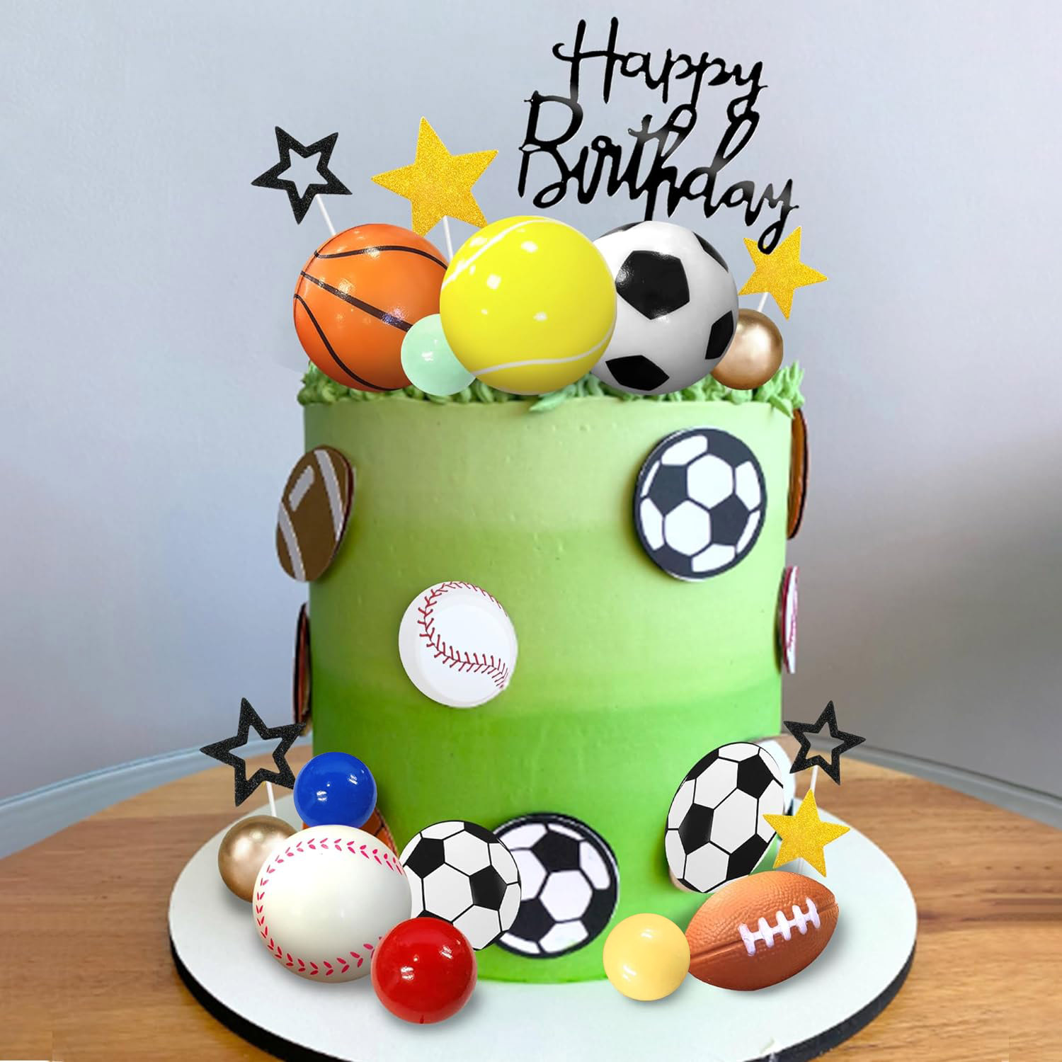 37PCS Sports Cake Decoration w - Table Tennis Zhang Jike recension och pris