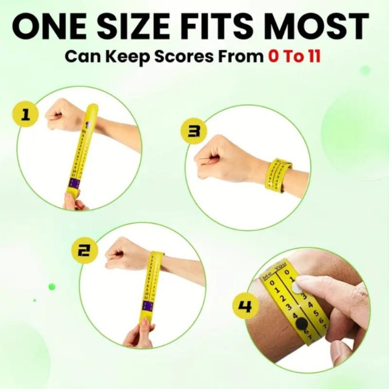 Pickleball Scorekeeper Wristba - Table Tennis Game recension och pris