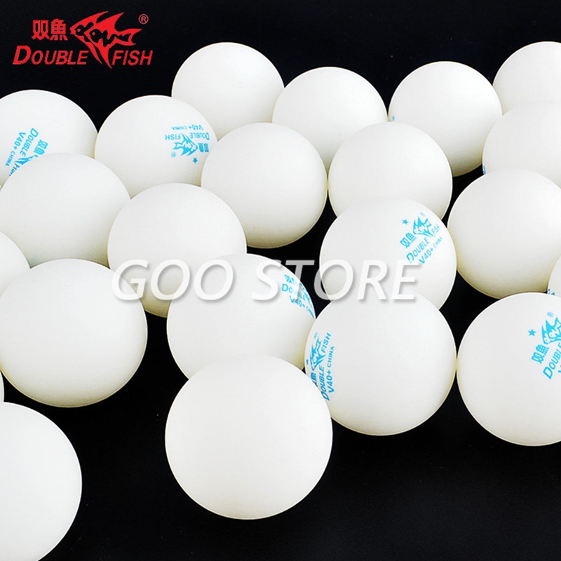 100 balls Double Fish V40+ 1-S - Table Tennis Vr recension och pris
