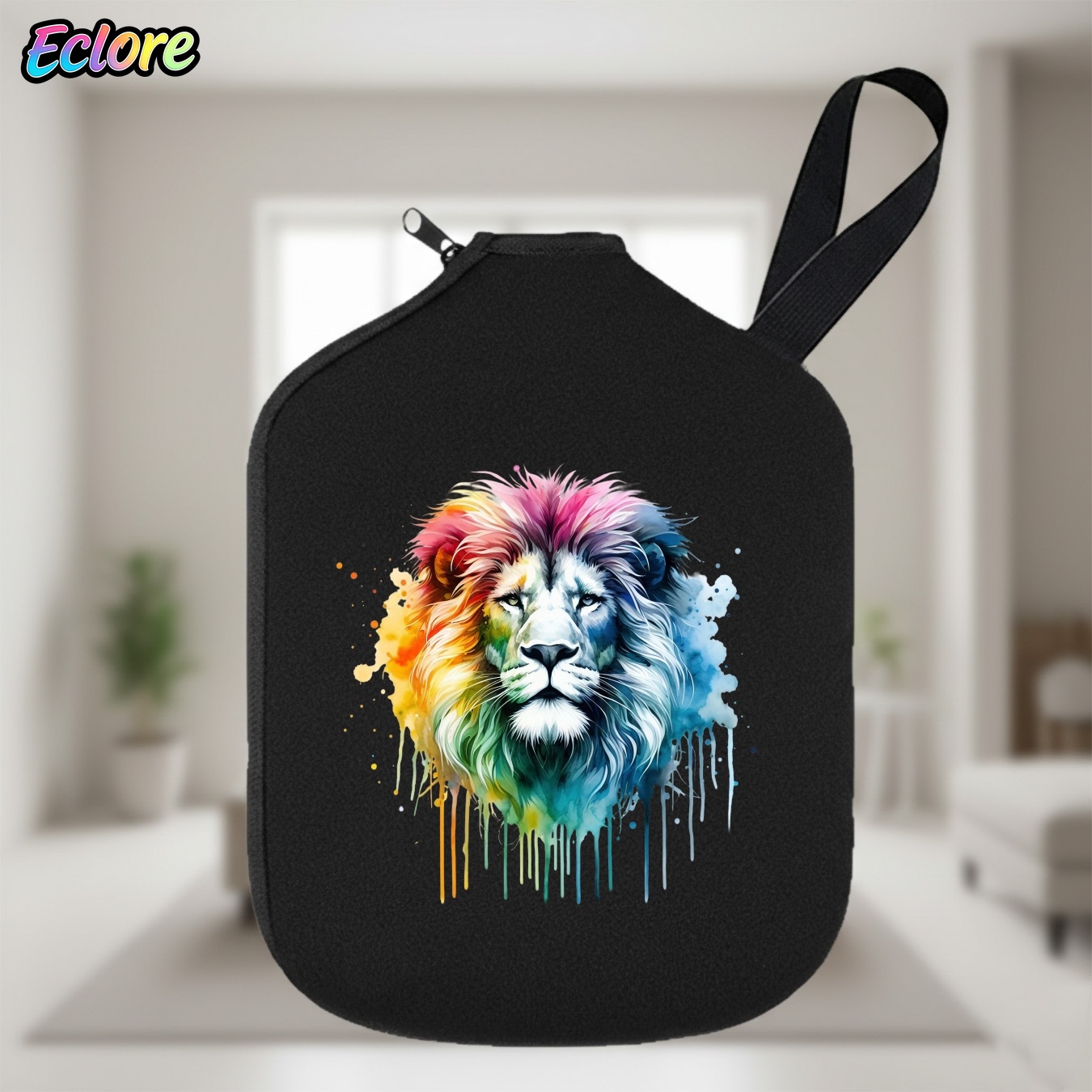 Colorful Watercolor Lion Head  - Table Tennis Game recension och pris