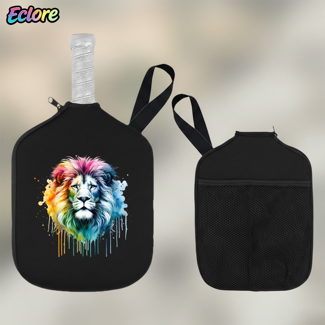 Colorful Watercolor Lion Head  - Table Tennis Game recension och pris
