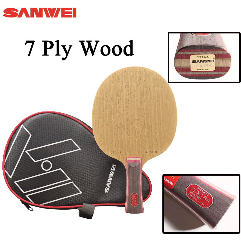 New SANWEI FEXTRA 7 Table Tenn - Table Tennis Bat recension och pris