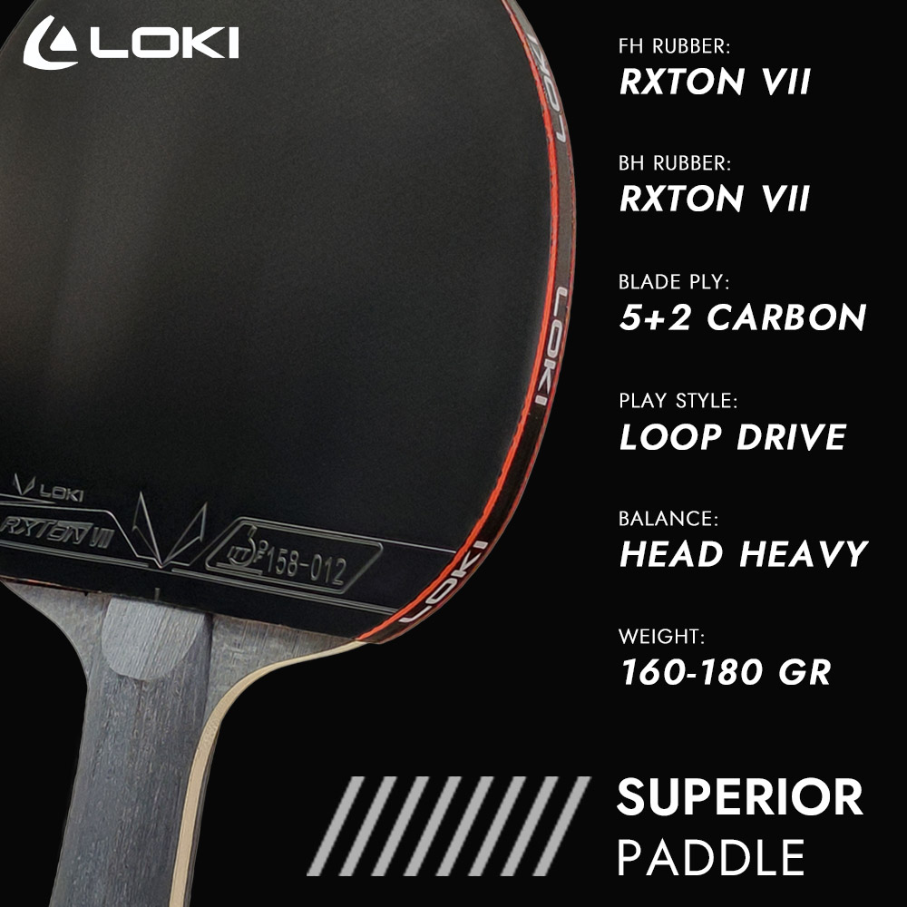 LOKI 9 Star Table Tennis Racke - Table Tennis Zhang Jike recension och pris