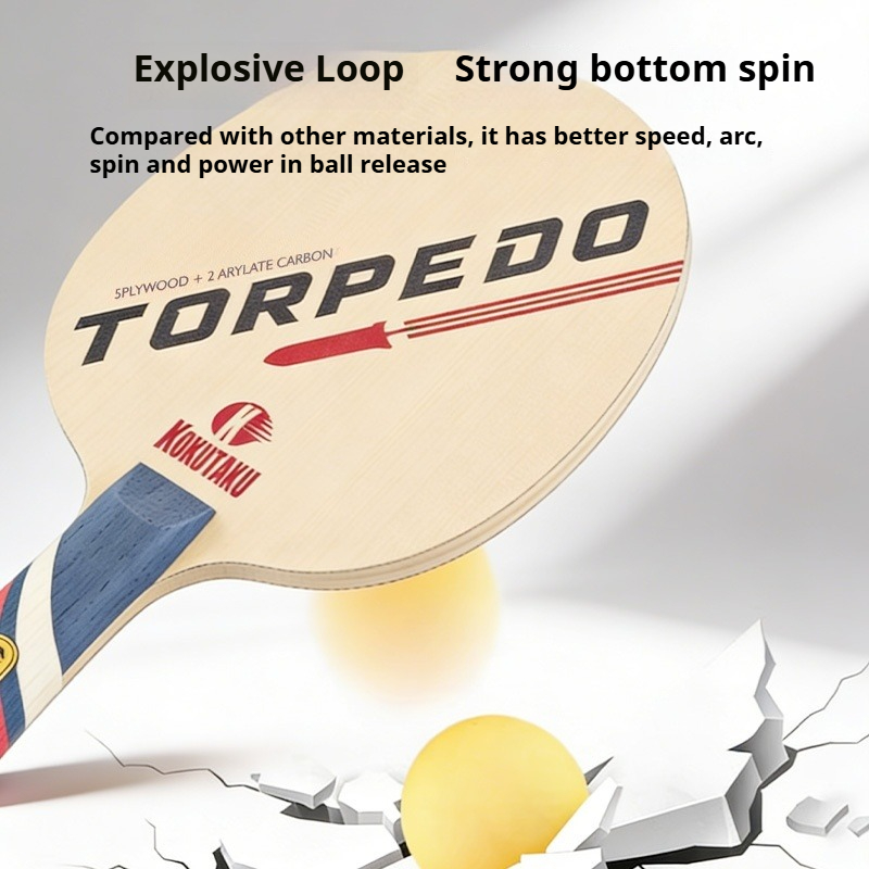KOKUTAKU TORPEDO Table Tennis  - Table Tennis Bat recension och pris