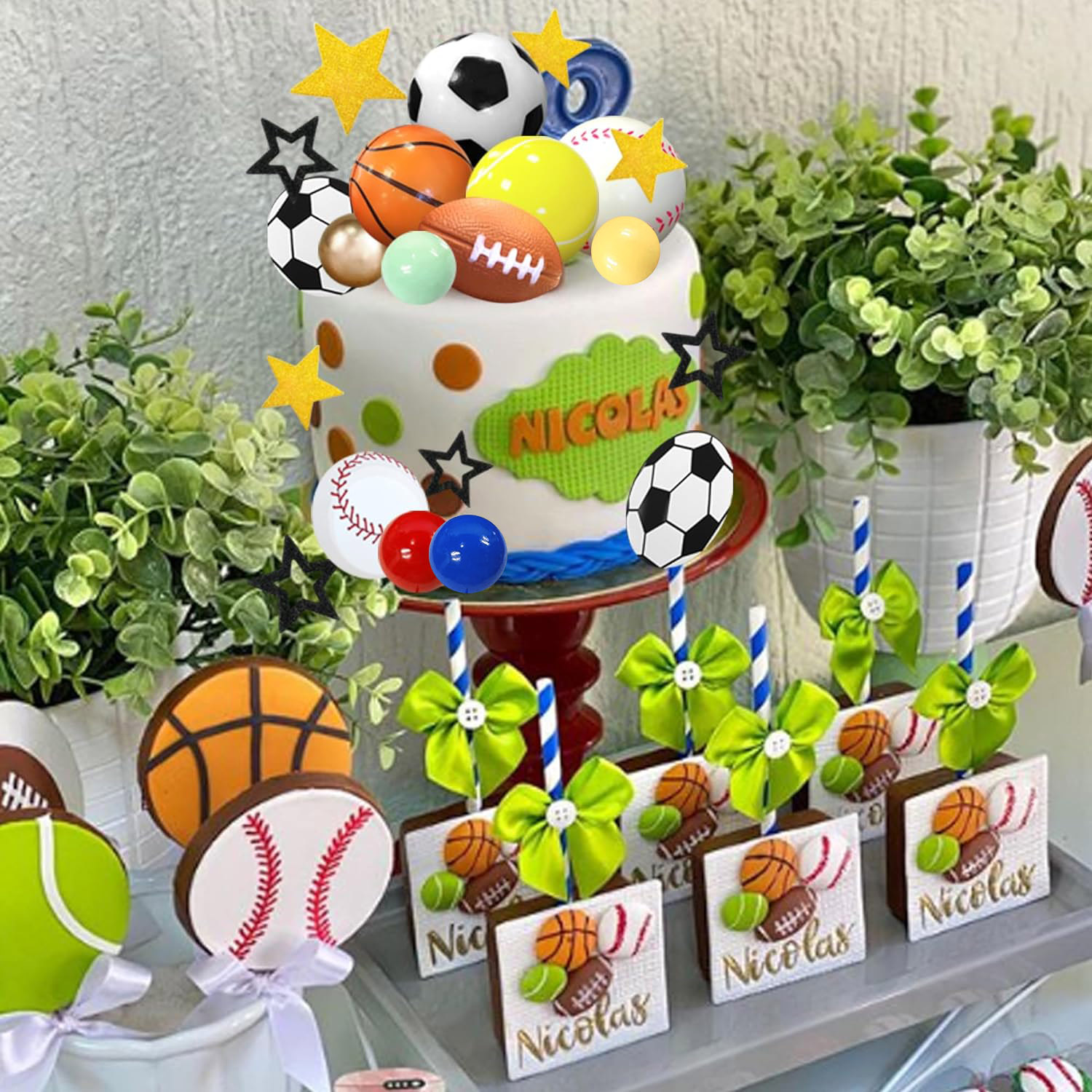37PCS Sports Cake Decoration w - Table Tennis Zhang Jike recension och pris